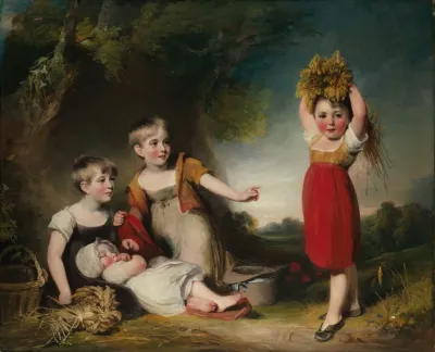 The Grandchildren Of Sir William Heathcote 3rd Baronet