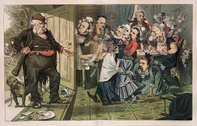 The Great Congressional Tramp Bullying The Old Women Of The National Household