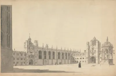 The Great Court Trinity College Cambridge
