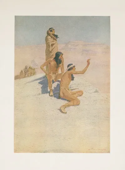 The Great Explorers I Cabeca De Vaca In The Desert