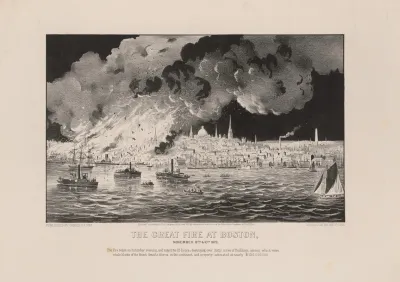 The Great Fire At Boston November 9th 10th 1872