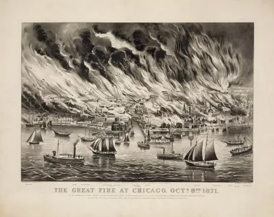 The Great Fire At Chicago Octr 8th 1871