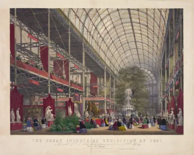 The Great Industrial Exhibition Of 1851 The Transept