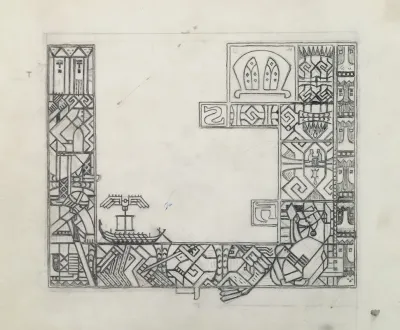 The Great Kalevala Sketch For Ornaments