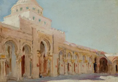 The Great Mosque Of Kairouan Tunis