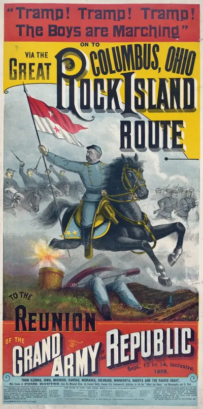 The Great Rock Island Route To The Reunion Of The Grand Army Of The Republic