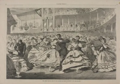 The Great Russian Ball At The Academy Of Music November 5 1863