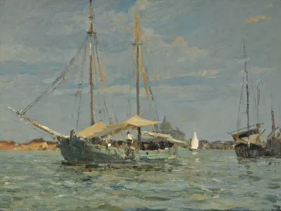 The Green Fishing Boat