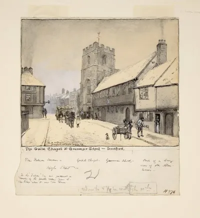 The Guild Chapel And Grammar School Stratford