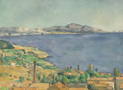 The Gulf Of Marseilles Seen From Lestaque
