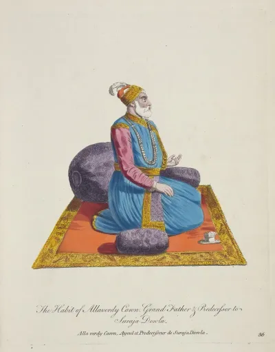 The Habit Of Allaverdy Cann Grandfather And Predecessor To Suraja Dowla