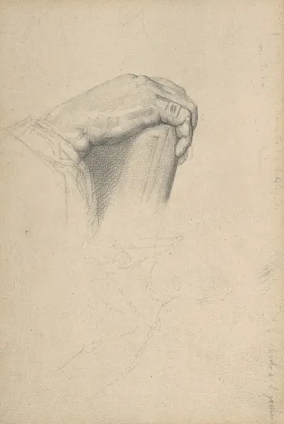 The Hand Of Poussin After Ingres