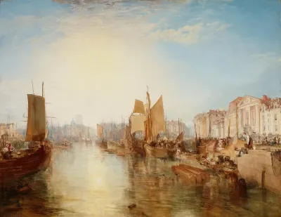 The Harbor Of Dieppe