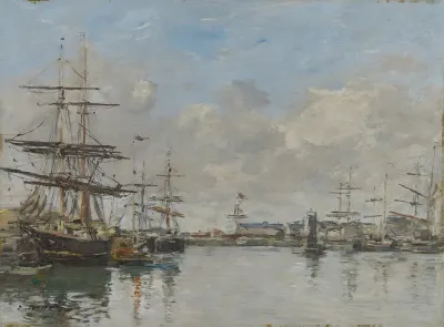 The Harbor Of Le Havre