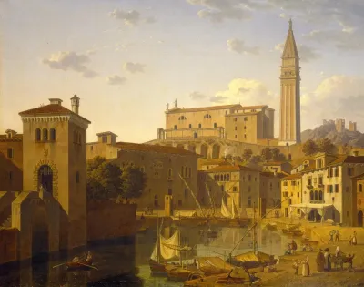 The Harbour At Pirano Istria