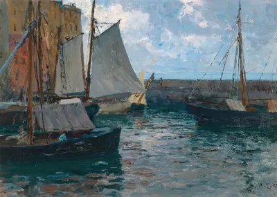 The Harbour Of Camogli