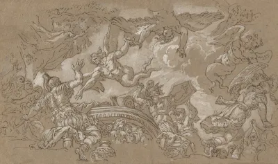 The Harpies Attacking Aeneas And His Companions
