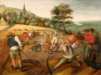The Harvest Allegory Of Summer