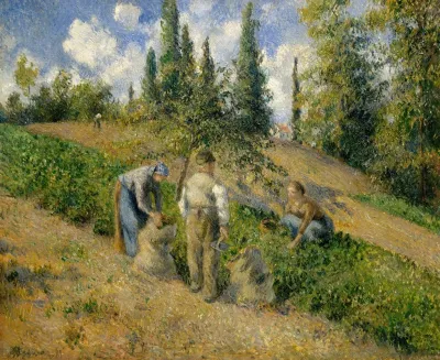 The Harvest Pontoise La Recolte Pontoise