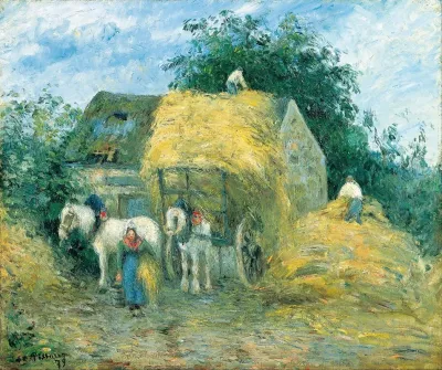 The Hay Cart Montfoucault