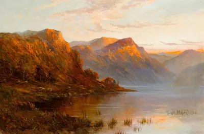 The Head Of A Scotch Lake