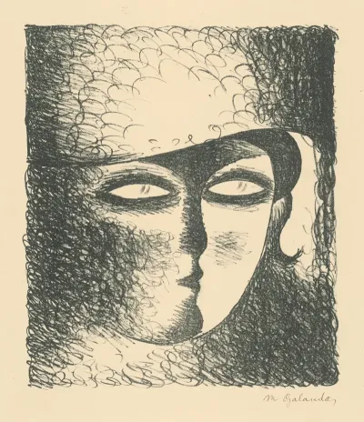 The Head Of A Young Woman In A Hat