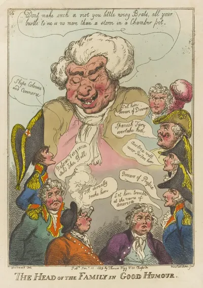 The Head Of The Family In Good Humour 2