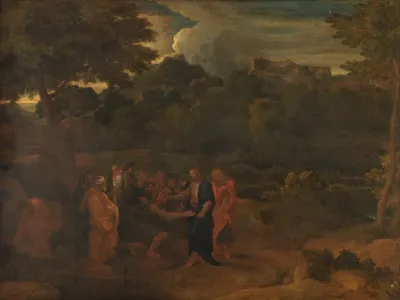 The Healing Of The Two Blind Men At Jericho