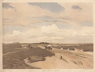 The Heath And Hunebed At Tinaarloo