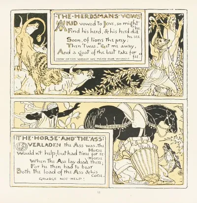 The Herdsmans Vows The Horse And The Ass