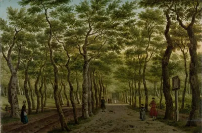 The Herepad In The Haagse Bos