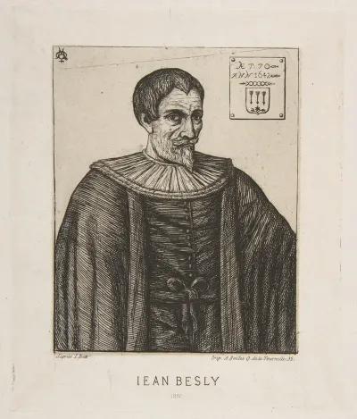 The Historian John Besly After Jaspar Isaac