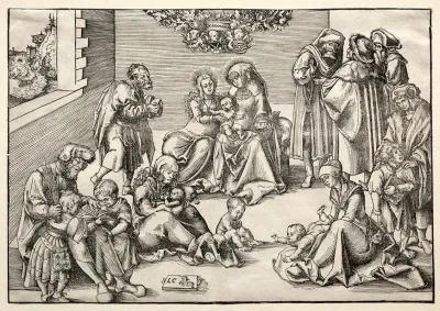 The Holy Family And Kindred