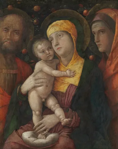 The Holy Family With Saint Mary Magdalen