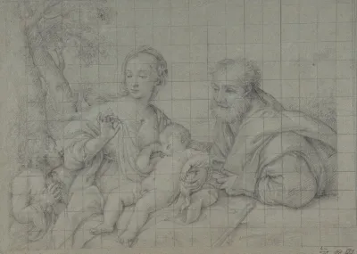 The Holy Family With The Infant Saint John The Baptist 9
