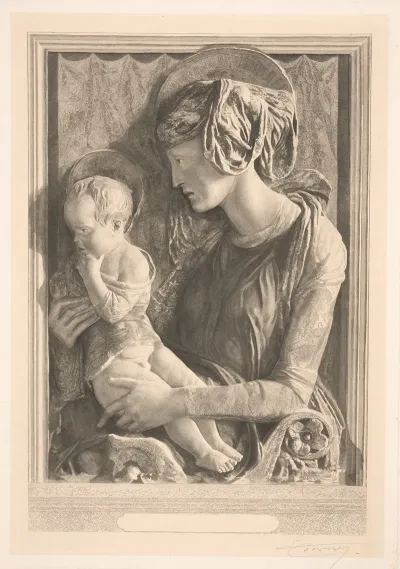 The Holy Virgin And The Infant Jesus