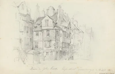 The House Of John Knox In Edinburgh