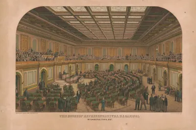 The House Of Representatives U S Capitol Washington D C