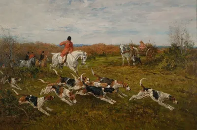 The Hunt In Full Cry