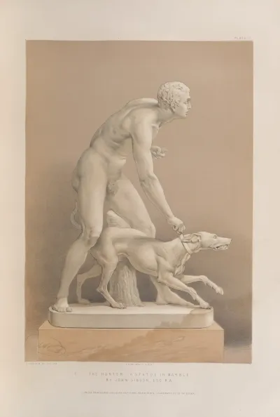 The Hunter A Statue In Marble