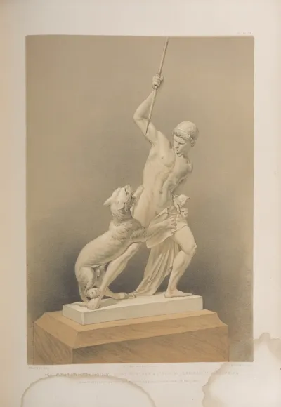 The Hunter Fighting With The Panther