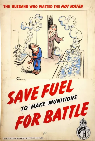 The Husband Who Wasted The Hot Water Save Fuel To Make Munitions For Battle