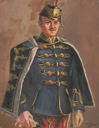 The Hussar James C Kulhanek Self Portrait