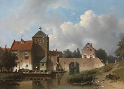 The Ijsselpoort At Ijsselstein