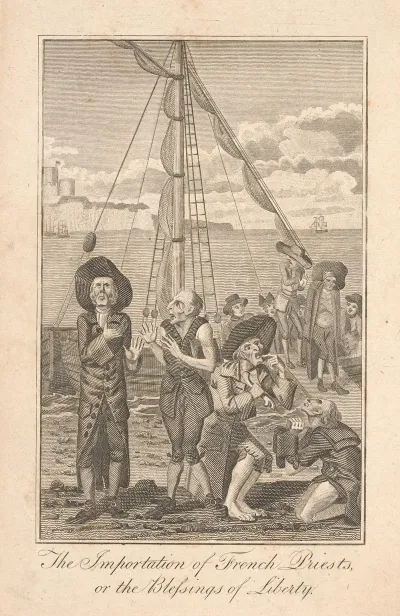 The Importation Of French Priests Or The Blessings Of Liberty