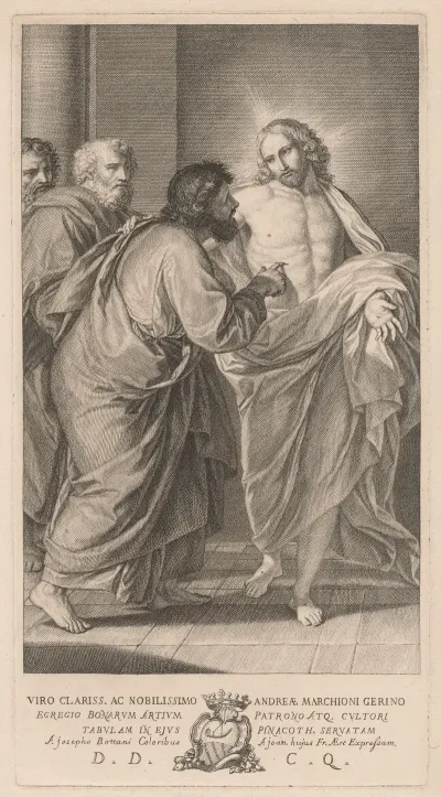 The Incredulity Of Saint Thomas
