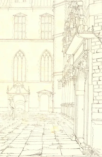 The Inner Court In Frederiksborg Castle