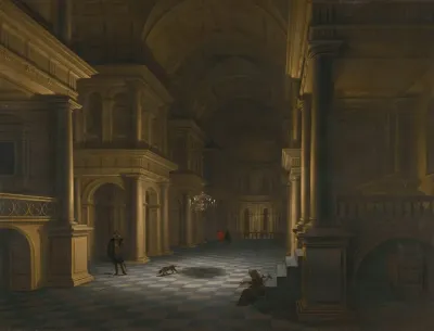 The Interior Of A Classical Church
