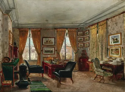 The Interior Of A Horse Lovers Home
