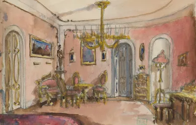 The Interior Of The Aristocratic Residence 2